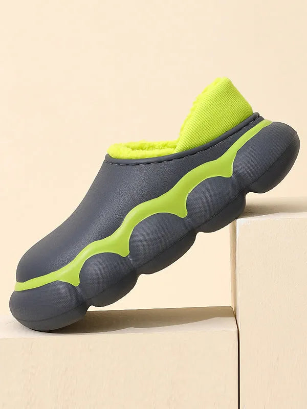 Indoor Going Out Non-slip Keep Warm Waterproof Flat Shoes