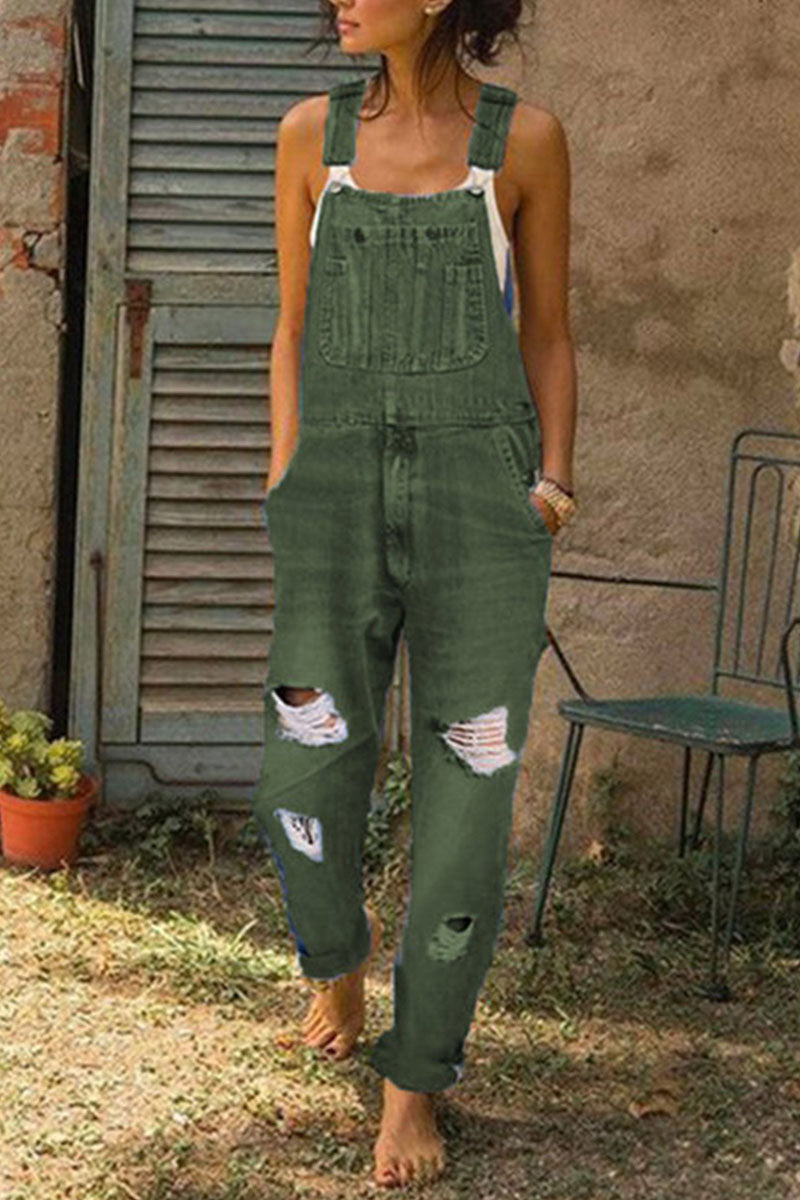 Ripped Loose Denim