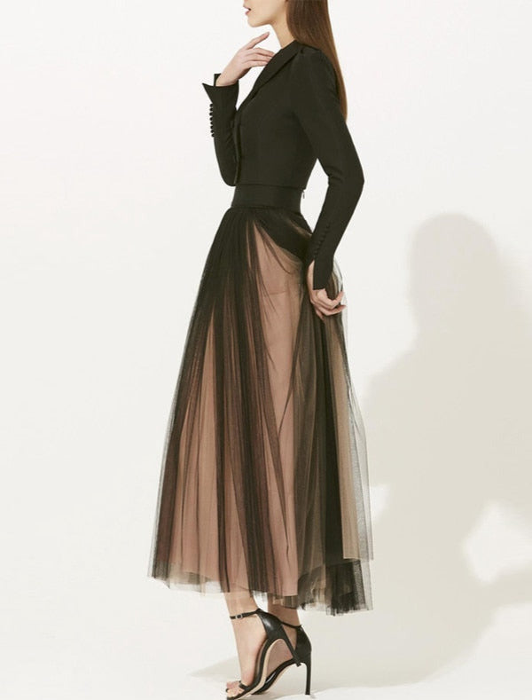 Leisa Top & Mesh Skirt
