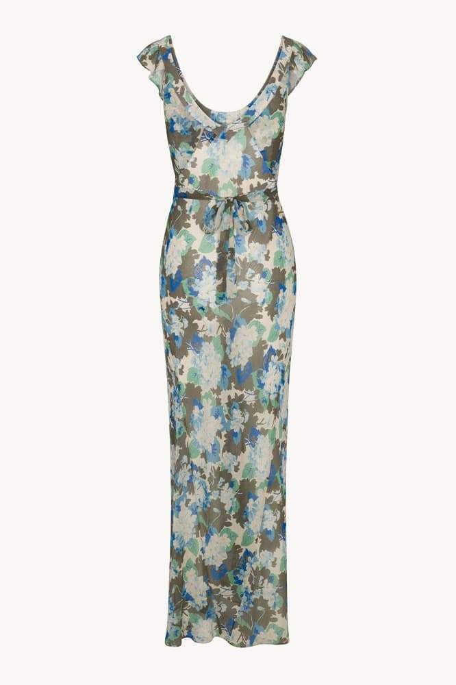 Renata Ruffle Maxi Dress