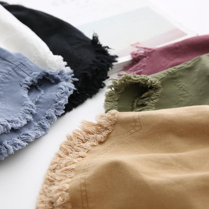 Fabrice Frayed Shorts