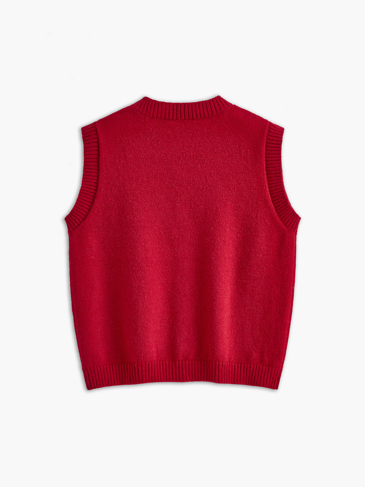 Button Up Sweater Vest