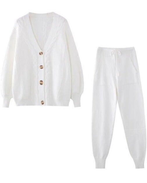 Varvara Cardigan & Pants Set