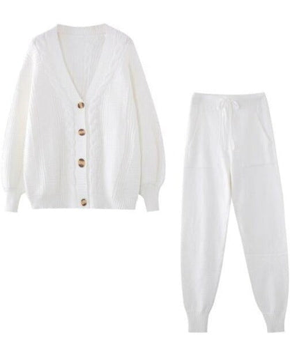 Varvara Cardigan & Pants Set