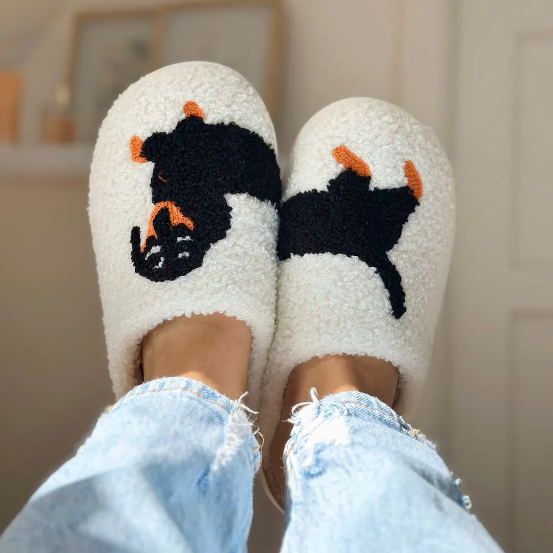 Classic Vintage Slippers with a Flattering Fit
