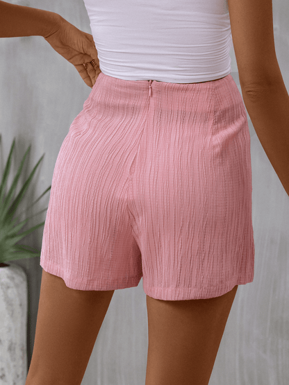 Mariah Side Tie Skort - Pink