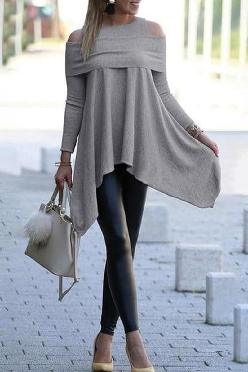Color O Neck T-shirts