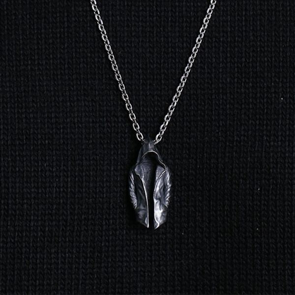 Sterling Silver Assassin Cloak Trench Coat Pendant Necklace