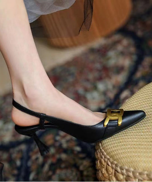 Beautifully Finished Heels in a Timeless Design