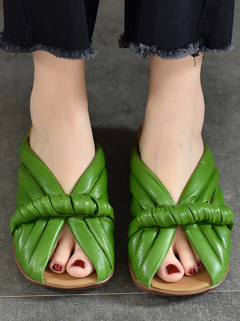 Sophisticated Slippers with a Clean Classic Look