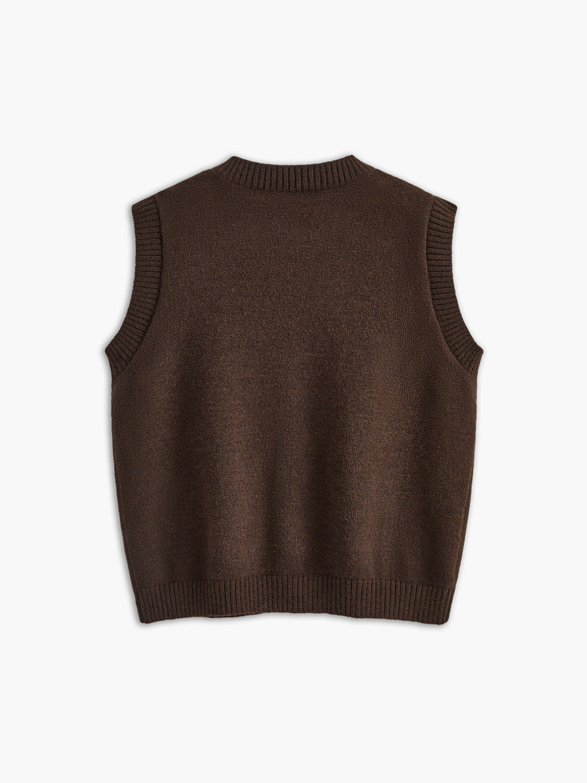 Button Up Sweater Vest