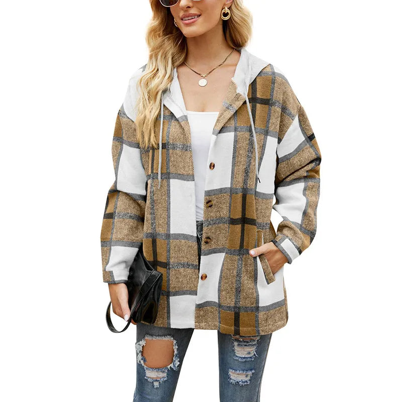 JO | Classic flannel jacket for women