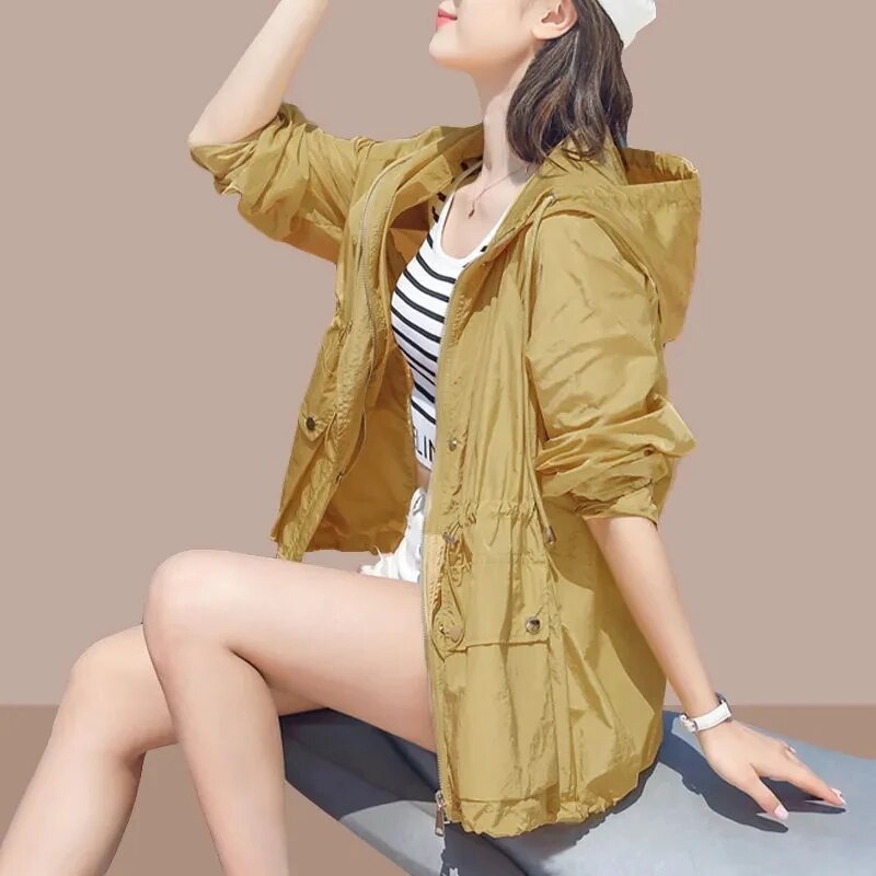 JO | Ladies summer jacket with UV protection - Light sun protection
