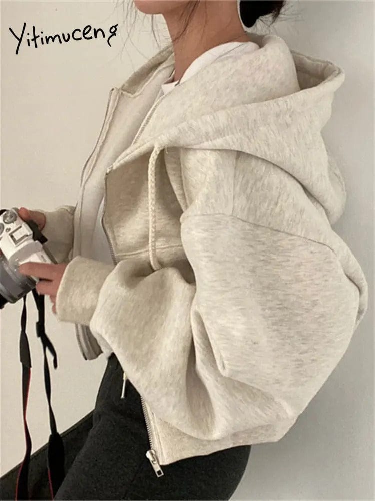 JO | Casual sweater with long sleeves and drawstring