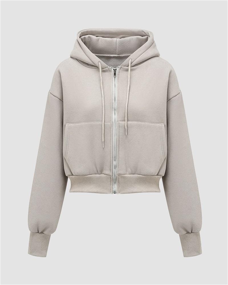 JO | Casual sweater with long sleeves and drawstring
