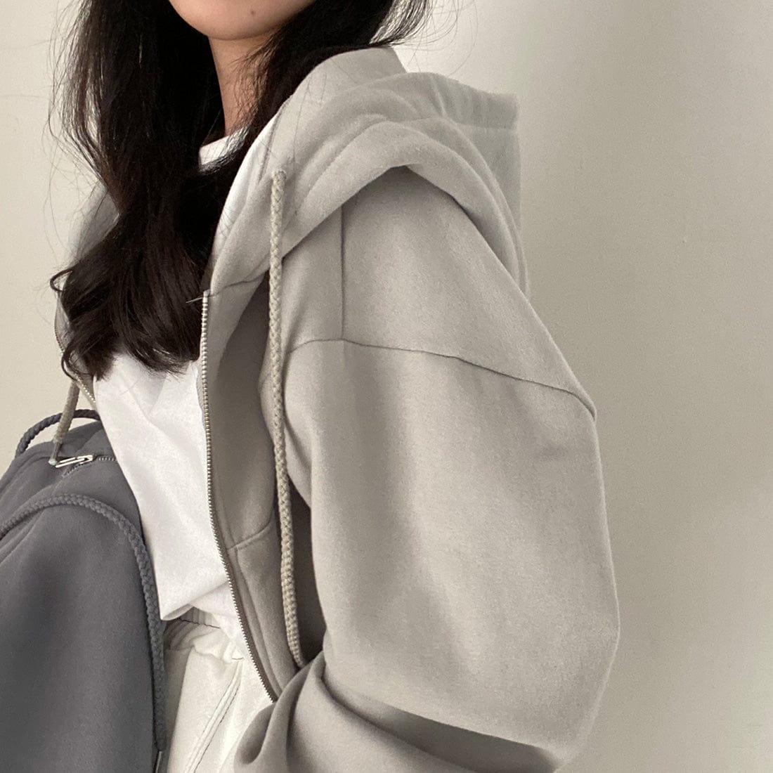 JO | Casual sweater with long sleeves and drawstring