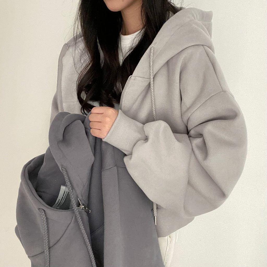 JO | Casual sweater with long sleeves and drawstring