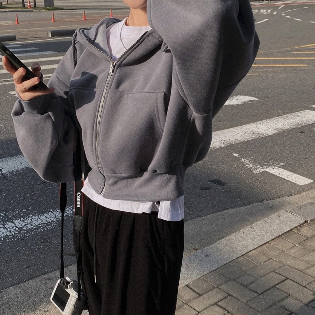 JO | Casual sweater with long sleeves and drawstring