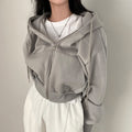 JO | Casual sweater with long sleeves and drawstring