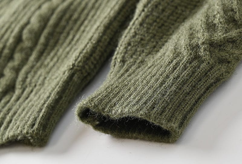 JO | Knitted polo sweater with collar