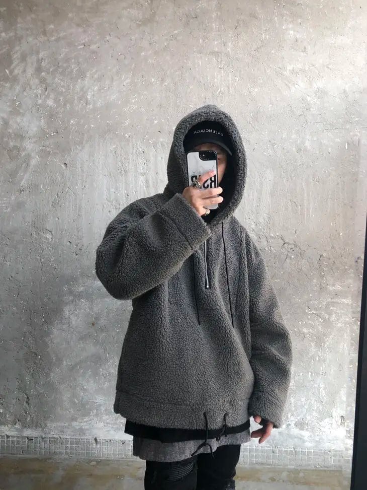 JO | Thickened cotton velvet sweater