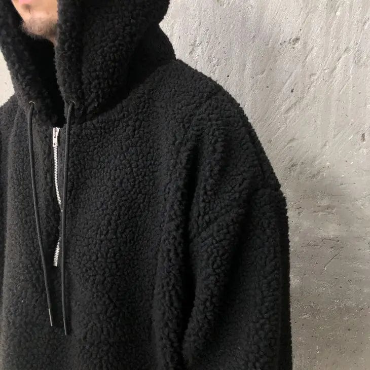 JO | Thickened cotton velvet sweater