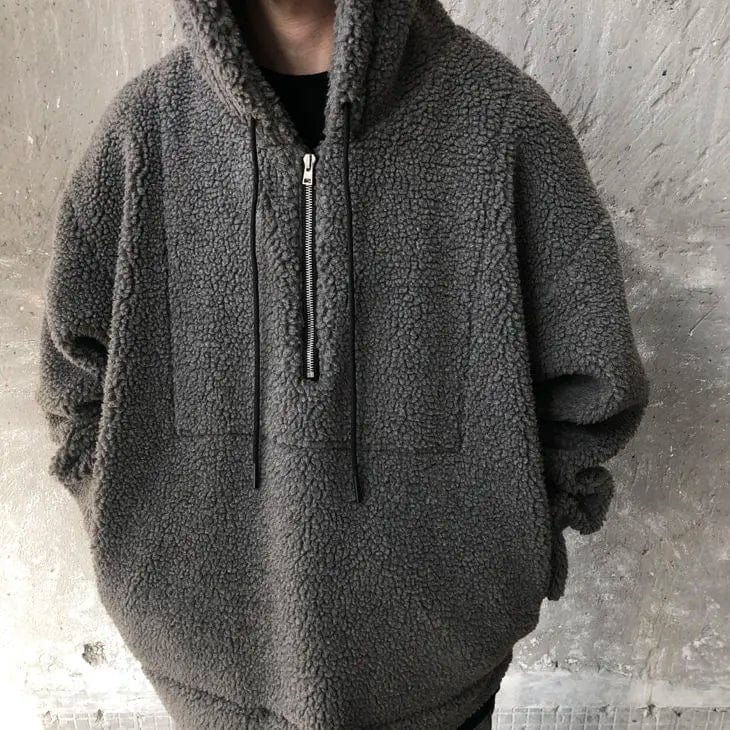 JO | Thickened cotton velvet sweater