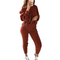 JO | MW -Women's 2-piece long knit suit with thick sweater