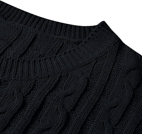 JO | MW -Women's 2-piece long knit suit with thick sweater