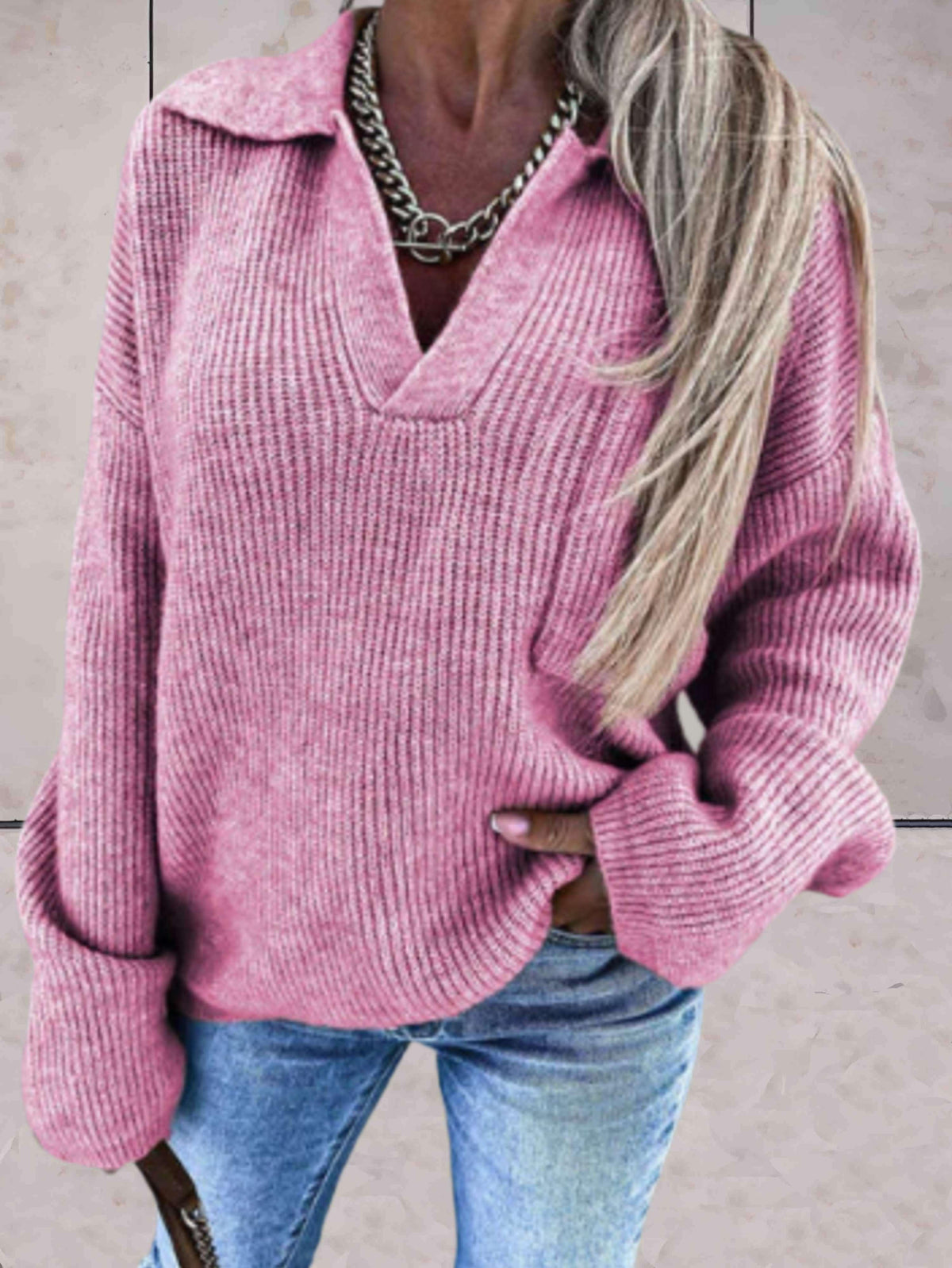 Gracefully Designed Sweater