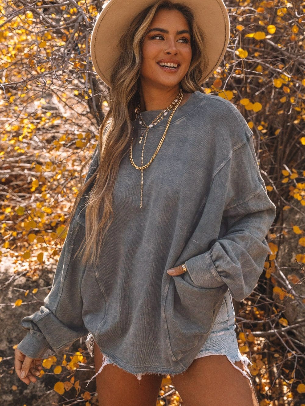 Gracefully Designed Sweater