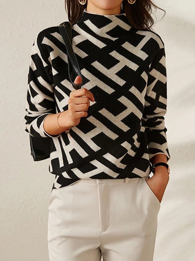 Gracefully Designed Sweater