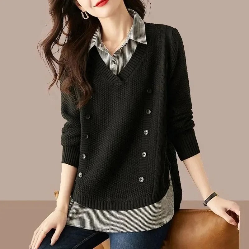 Gracefully Designed Sweater